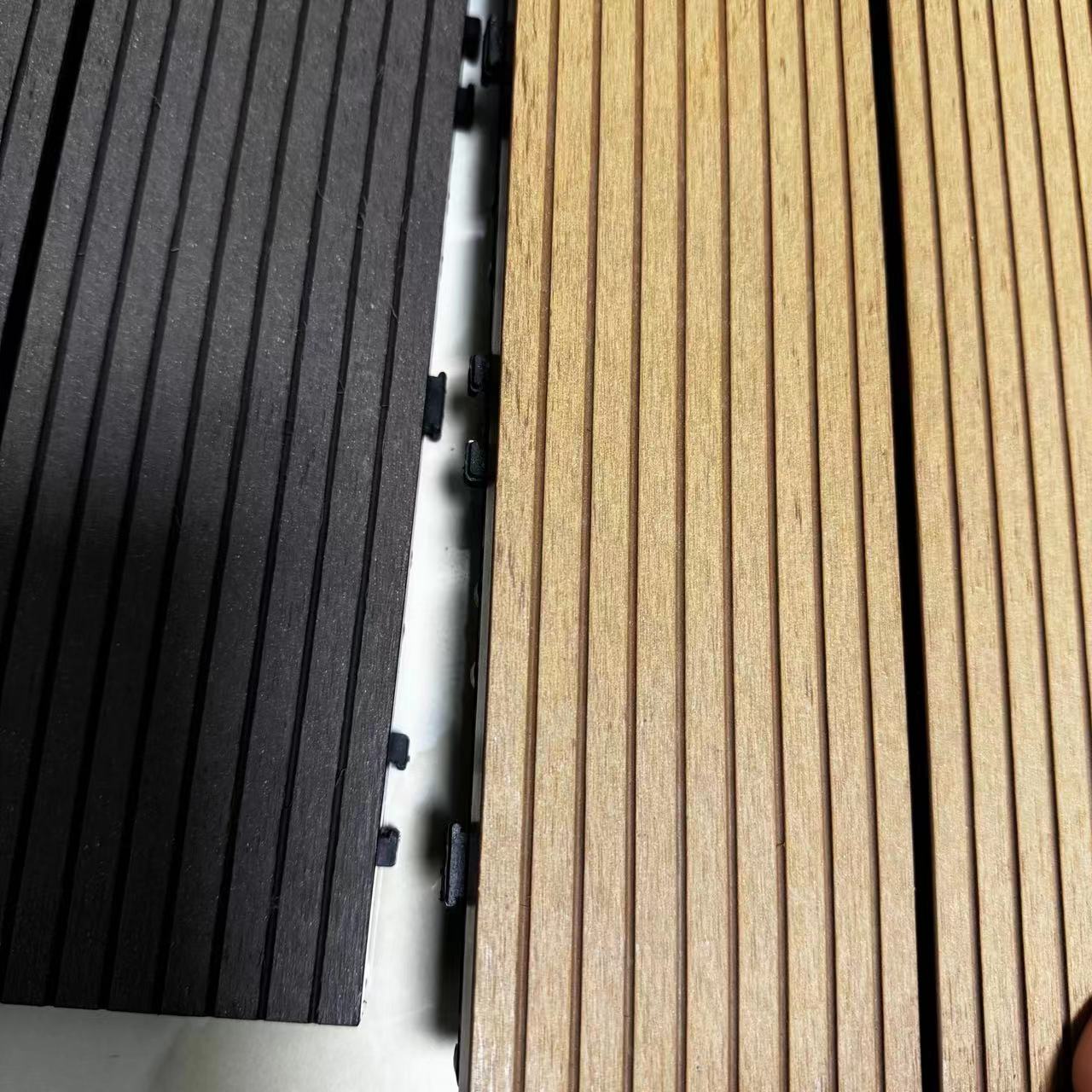 DIY 連動屋外 WPC タイル