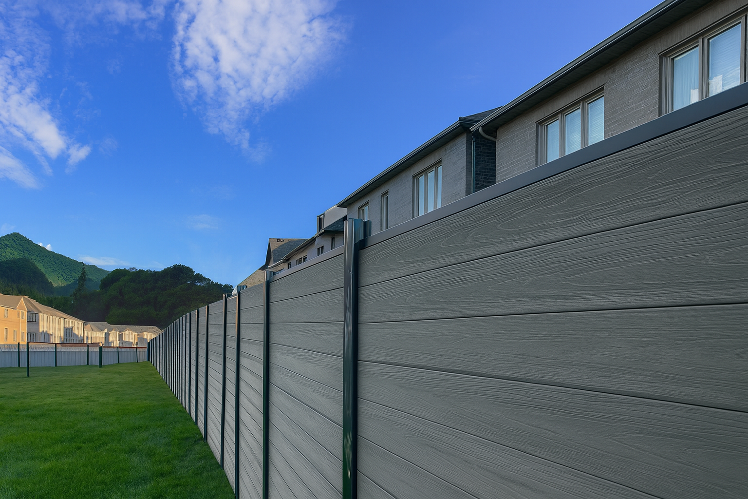 WPCフェンスパネルは何でできていますか?