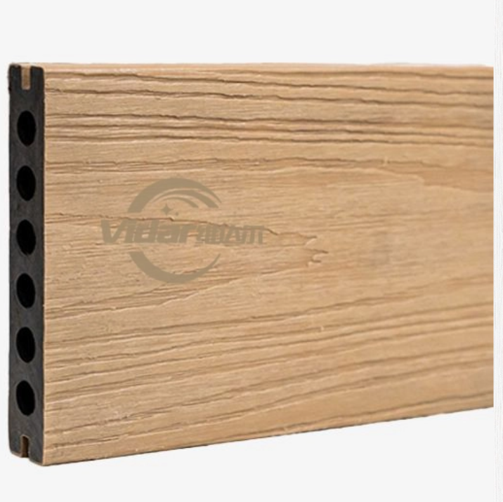 143x22.5 紫外線防止キャップ付き WPC デッキ プールサイド インストール.png