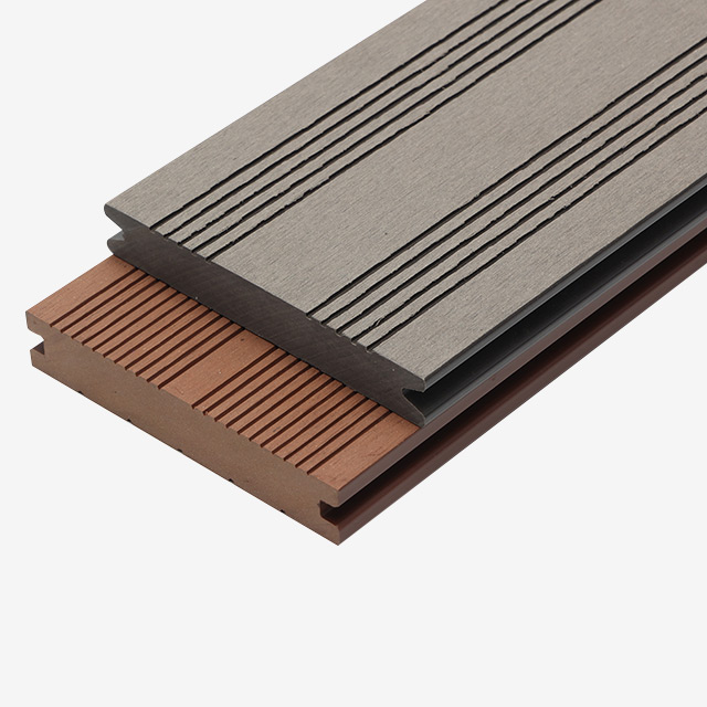 長寿命エンボス WPC デッキ